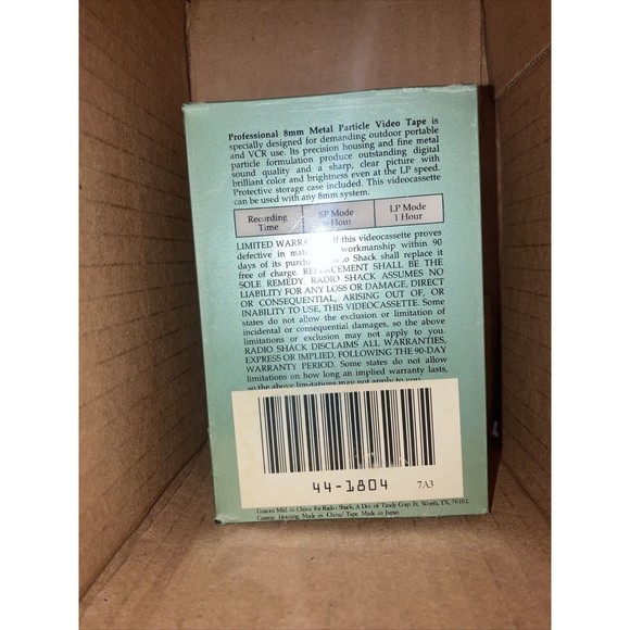 Supertape 8mm ProMP VideoTape Cassette 30 and 60 min P6-30 (3 pack) SEALED - Picture 4 of 10